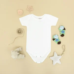 Baby cotton romper