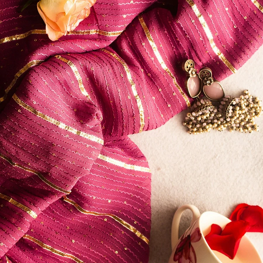 Cotton dupatta set