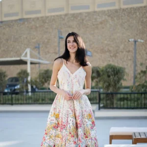 Floral summer dress